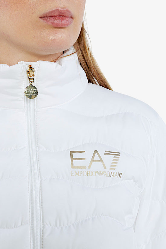 Piumino Full Zip Core Lady-emporio armani ea7-Bianco-Donna-8ntb21 tnf8z 0101-