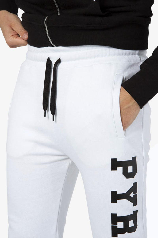 Pantaloni Big Logo-pyrex-Bianco-Uomo-22epb40033-