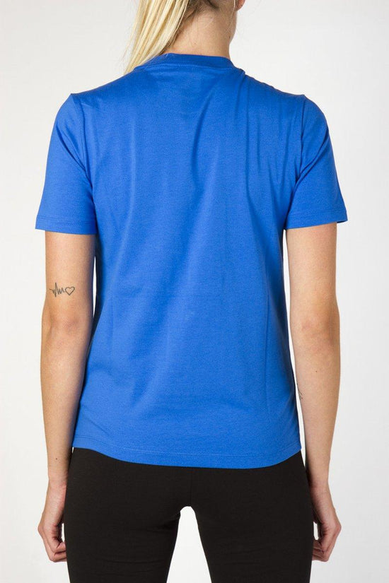 T-Shirt Maniche Corte Trefoil-adidas originals-Blu-Donna-Dh3132-