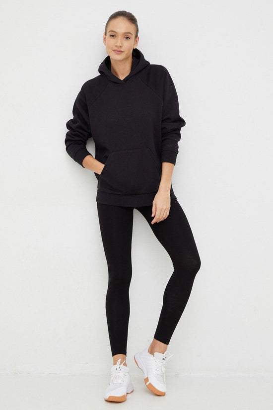 Felpa Con Cappuccio All Szn Boyfriend-adidas performance-Nero-Donna-Hc8823-