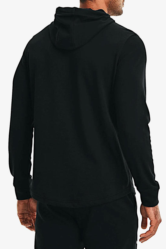 Felpa Con Cappuccio Baseline Rival Terry Logo-under armour-Nero-Uomo-1370390 001-