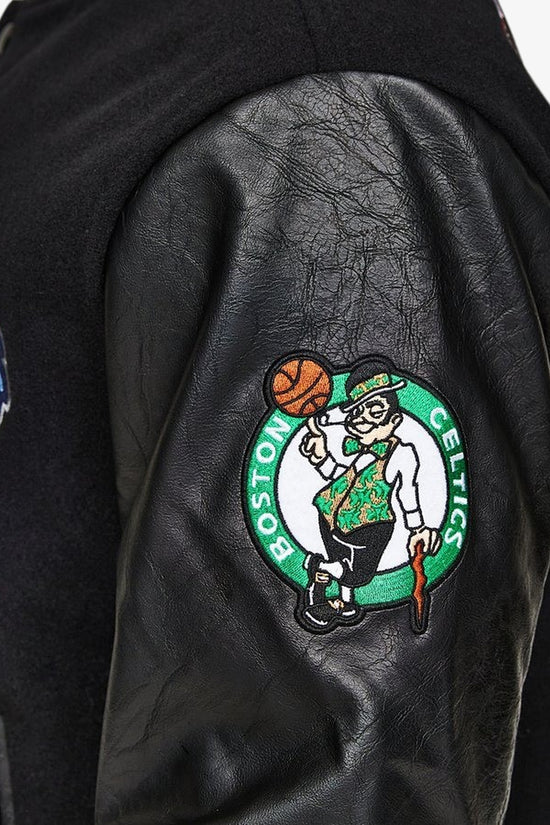 Giacca Bomber Varsity NBA All Over Badge-new era-Nero-Uomo-60416374-