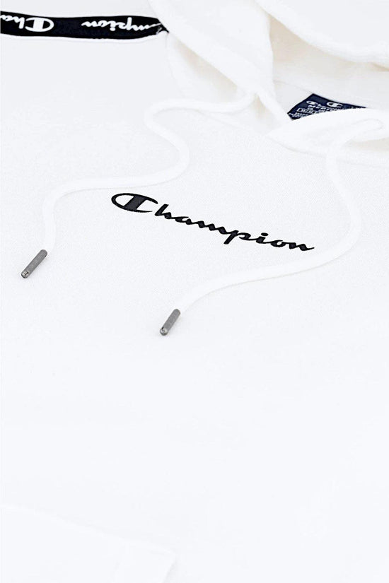 Felpa Con Cappuccio Bande Logo-champion-Bianco-Uomo-217829 ww001-