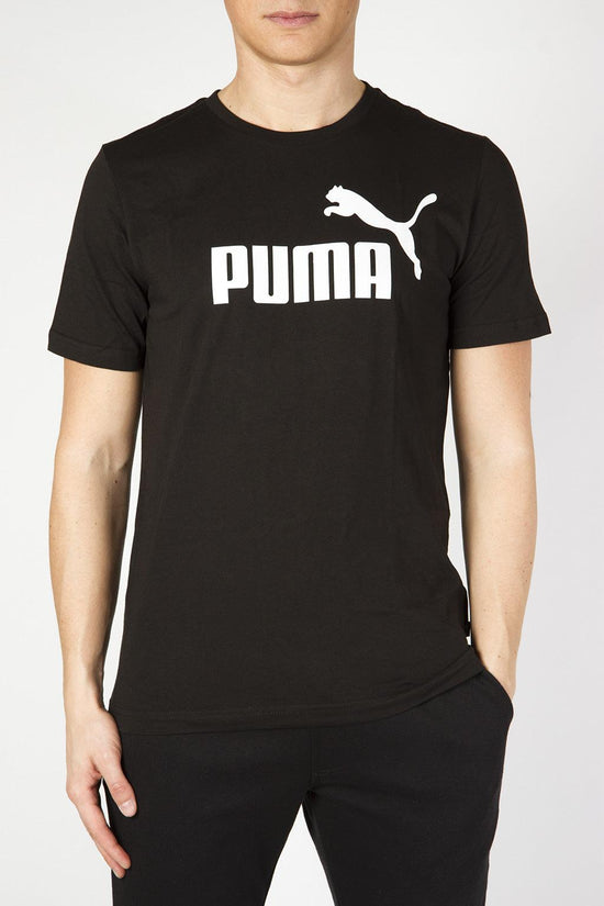 T-Shirt Maniche Corte Essentials-puma-Nero-Uomo-851740 01-