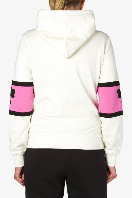 Felpa Con Cappuccio Colour Block Big Logo-carlsberg-Bianco-Donna-Cbd4020-