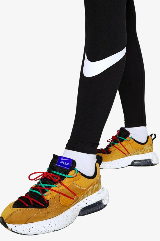 Leggings Essential Con Swoosh-nike sportswear-Nero-Donna-Cz8530 010-