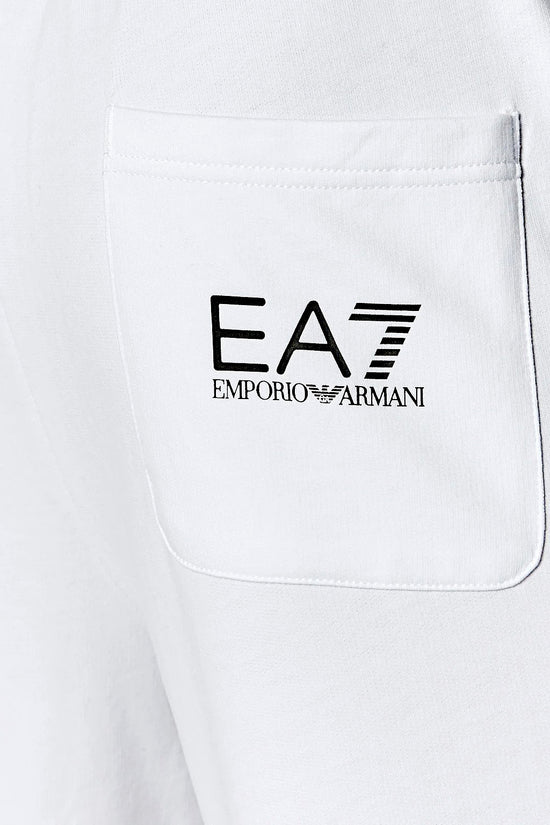 Pantaloni Big Logo Series-emporio armani ea7-Bianco-Uomo-8nppc3 pj05z 1101-