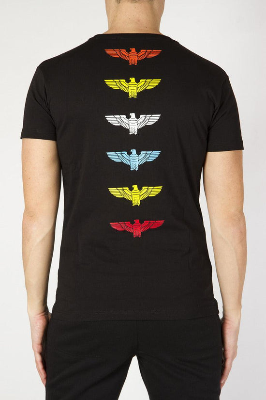 T-Shirt Maniche Corte-boy london-Nero-Uomo-Blu6541-
