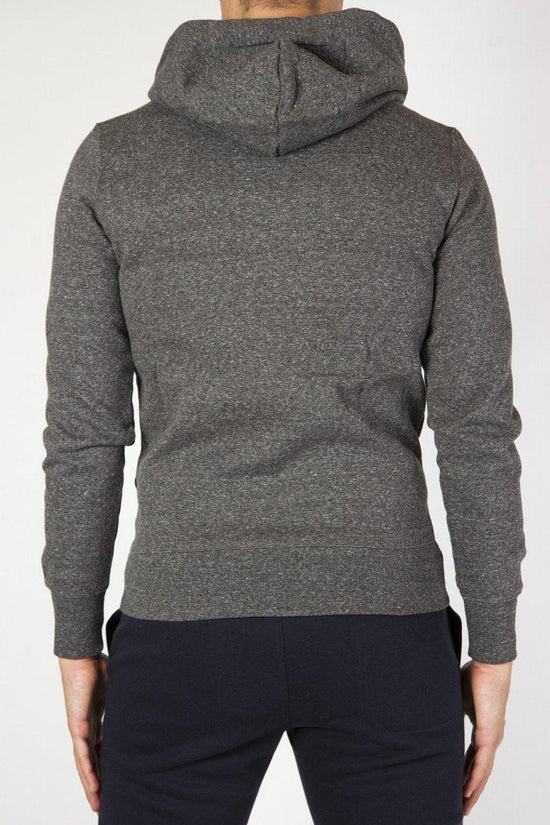 Felpa Full Zip Con Cappuccio C Logo-champion-Grigio-Uomo-214290 em516-