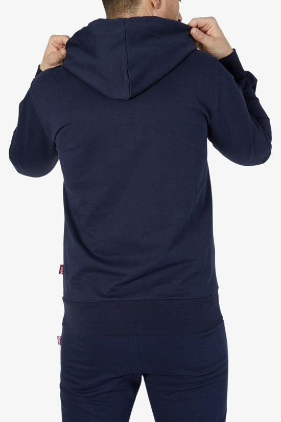 Felpa Con Cappuccio Big Logo Fluo-carlsberg-Blu-Uomo-Cbu5021-