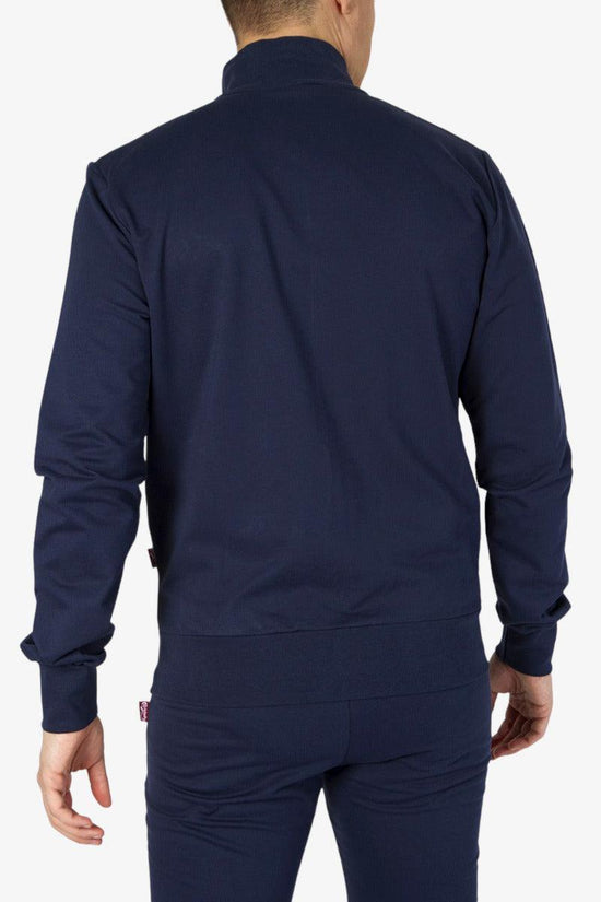 Felpa Full Zip Big Logo-carlsberg-Blu-Uomo-Cbu4915-