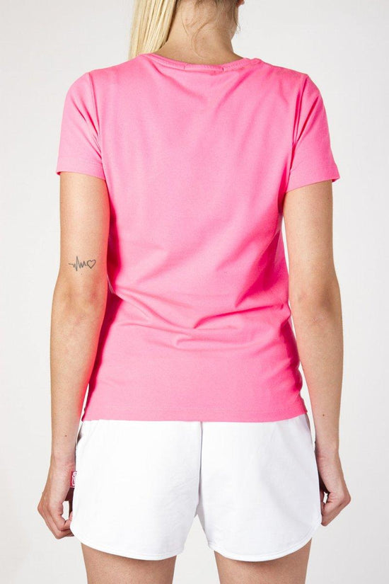 T-Shirt Maniche Corte-carlsberg-Rosa-Donna-Cbd3135-