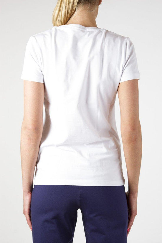 T-Shirt Maniche Corte-carlsberg-Bianco-Donna-Cbd2601-