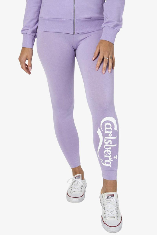 Leggings Big Logo-carlsberg-Viola-Donna-Cbd4304-