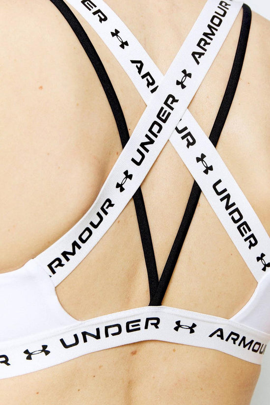 Reggiseno Sportivo Crossback Low-under armour-Bianco-Donna-1361033 100-