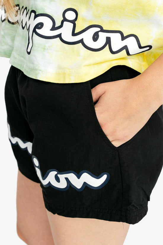Shorts Big Logo-champion-Nero-Donna-112661 kk001-