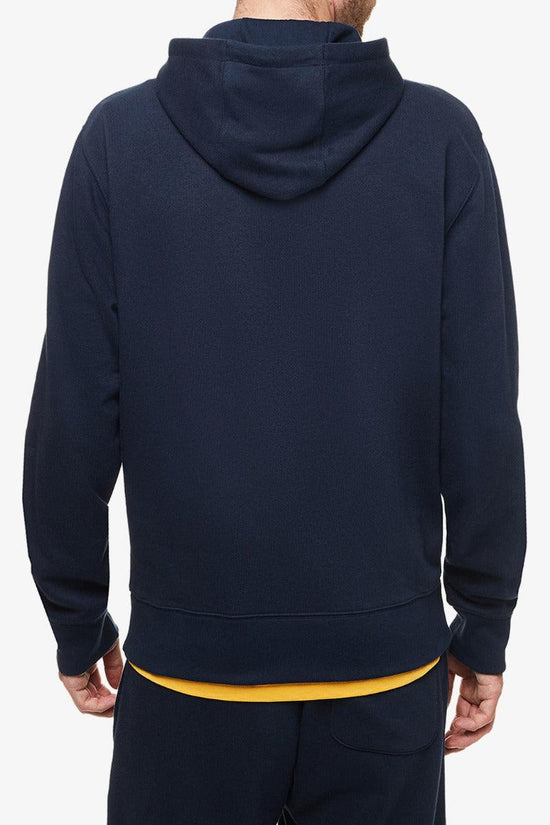 Felpa Con Cappuccio Essentials Embroidered-new balance-Blu-Uomo-Mt11550ecl-