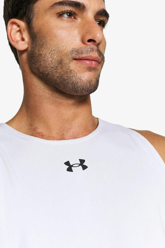 Canotta Baseline Reversibile-under armour-Bianco-Uomo-1361899 100-