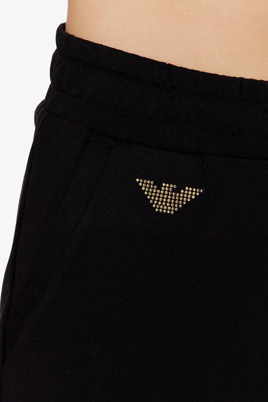 Shorts Evolution Logo Borchiette-emporio armani ea7-Nero-Donna-3rts63 tj9rz 1200-