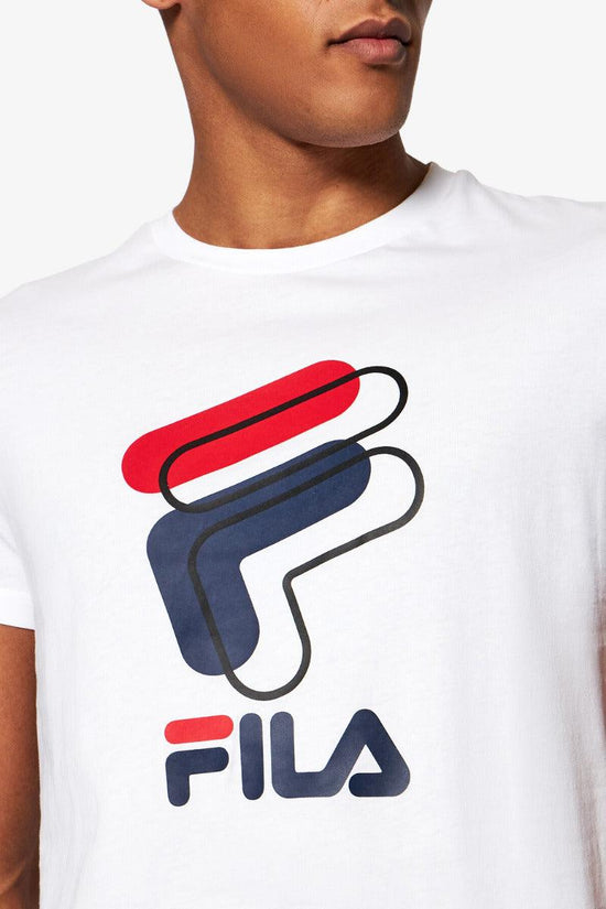 T-Shirt Maniche Corte Amparo-fila-Bianco-Uomo-688464 m67-