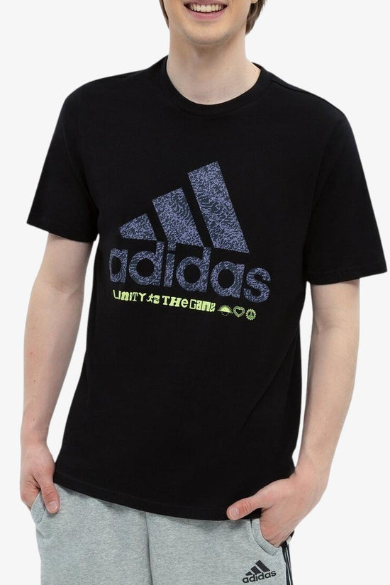T-Shirt Maniche Corte Unity Game-adidas performance-Nero-Uomo-He4805-
