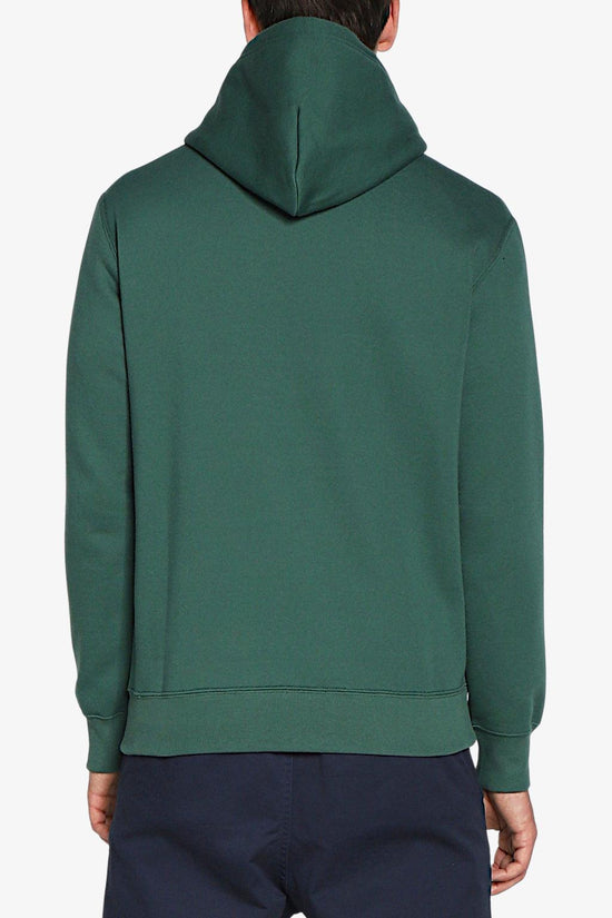 Felpa Con Cappuccio Logo Piccolo Ricamato-champion-Verde-Uomo-217862 gs568-