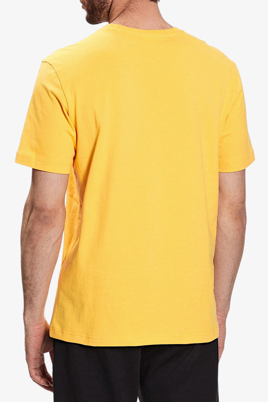 T-Shirt Maniche Corte Big Logo Ricamato-champion-Giallo-Uomo-218490 ys126-