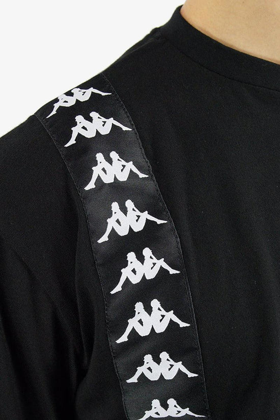 T-Shirt Maniche Corte 222 Banda Ecop-kappa-Nero-Uomo-3117ciw bzb-