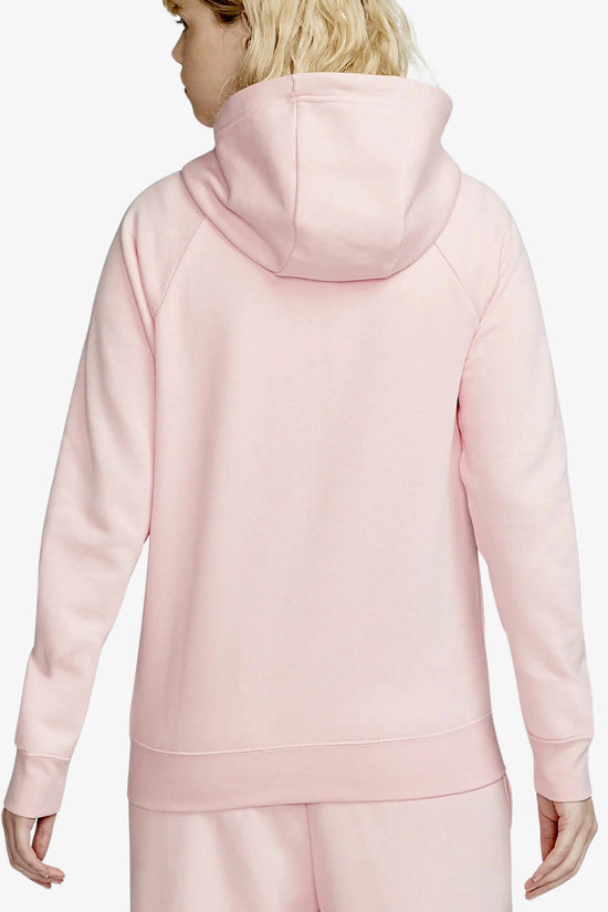 Felpa Full Zip Con Cappuccio Essentials-nike sportswear-Rosa-Donna-Bv4122 611-