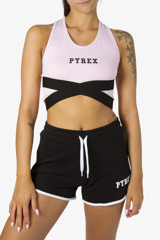 Top Intrecciato Logo Piccolo-pyrex-Rosa-Donna-21epb42006-