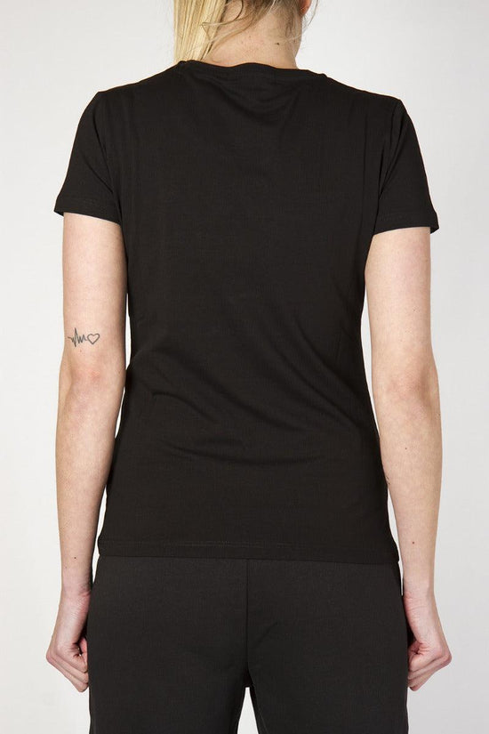 T-Shirt Maniche Corte-carlsberg-Nero-Donna-Cbd3801-
