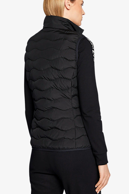 Gilet Piumino Full Zip Core Lady Packable-emporio armani ea7-Nero-Donna-8ntq08 tnf8z 0200-