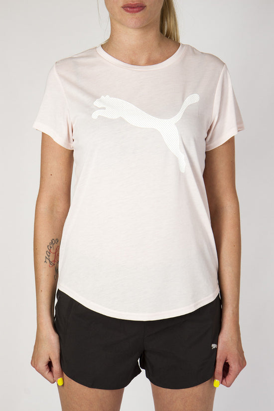 T-Shirt Maniche Corte Evostripe-puma-Rosa-Donna-581241 17-