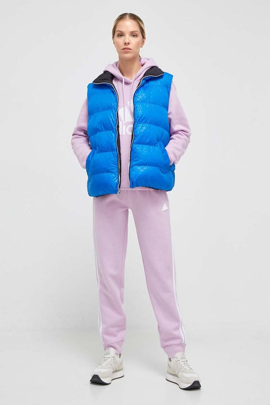 Felpa Con Cappuccio Essentials Big Logo-adidas performance-Viola-Donna-Im0260-