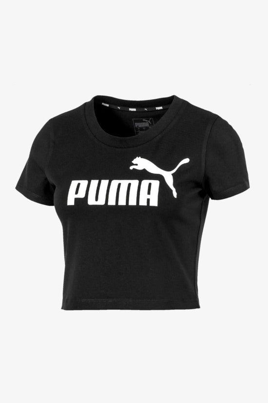 T-Shirt Corta Maniche Corte Essentials+ Fitted-puma-Nero-Donna-581398 01-