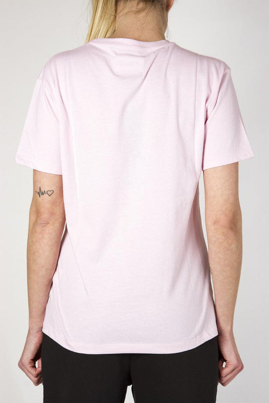 T-Shirt Maniche Corte Logo Glitter-pyrex-Rosa-Donna-20epb34234-