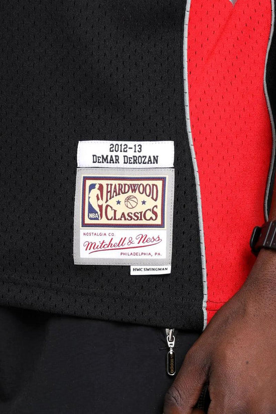 Canotta Swingman NBA Toronto Raptors 2012-13 DeMar DeRozan-mitchell&ness-Nero-Uomo-Smjygs20044-trablck12ddo-