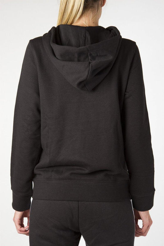 Felpa Con Cappuccio Trefoil-adidas originals-Nero-Donna-Ce2408-