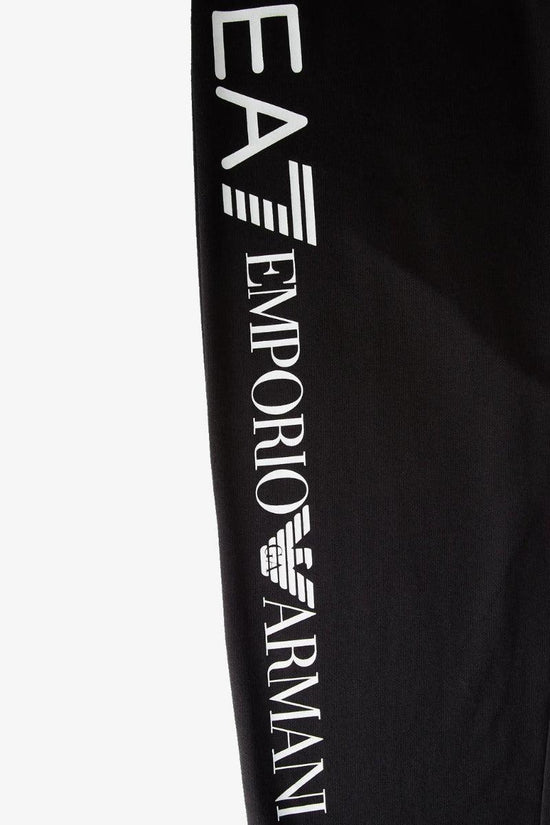 Pantaloni Big Logo Verticale-emporio armani ea7-Nero-Donna-8ntp85 tjcqz 0203-