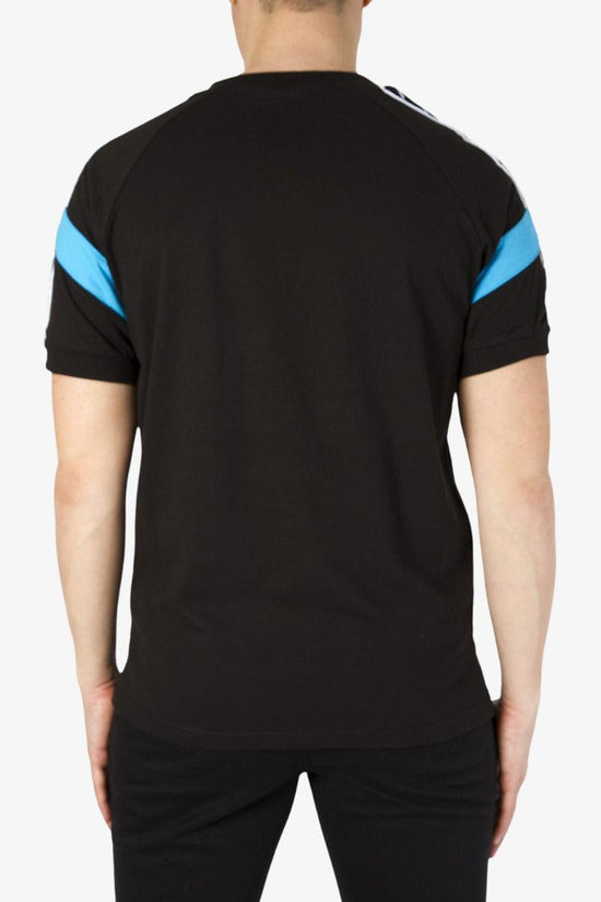 T-Shirt Maniche Corte Authentic Football Edwin-kappa-Nero-Uomo-3116llw a00-
