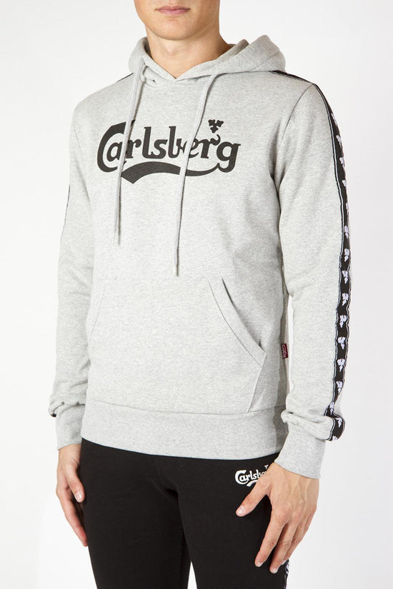 Felpa con Cappuccio-carlsberg-Grigio-Uomo-Cbu3258-