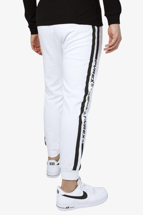Pantaloni Con Bande Logo-pyrex-Bianco-Uomo-21ipb42561-