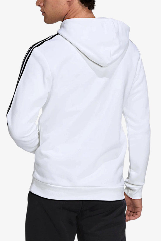 Felpa Con Cappuccio Essentials 3-Stripes-adidas performance-Bianco-Uomo-Gu2522-