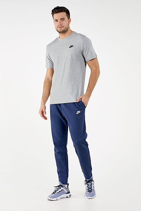 T-Shirt Maniche Corte Club-nike sportswear-Grigio-Uomo-Ar4997 064-