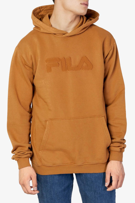 Felpa Con Cappuccio Bischkek-fila-Marrone-Uomo-Fam0277 70005-