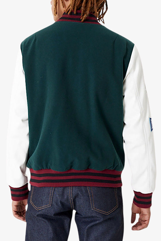 Giacca Bomber Varsity Lifestyle-new era-Verde-Uomo-60416401-