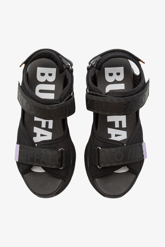 Sandali Binary 0-buffalo-Nero-Donna-1602114-