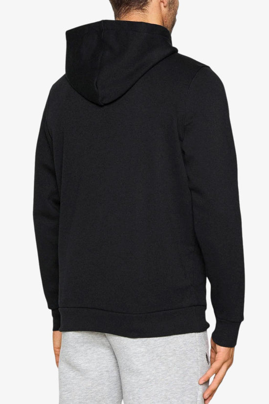 Felpa Con Cappuccio Essential Fleece-under armour-Nero-Uomo-1373880 001-