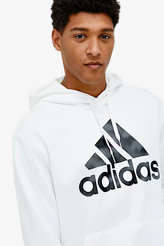 Felpa Con Cappuccio Essentials Camo Print-adidas performance-Bianco-Uomo-Hl6932-
