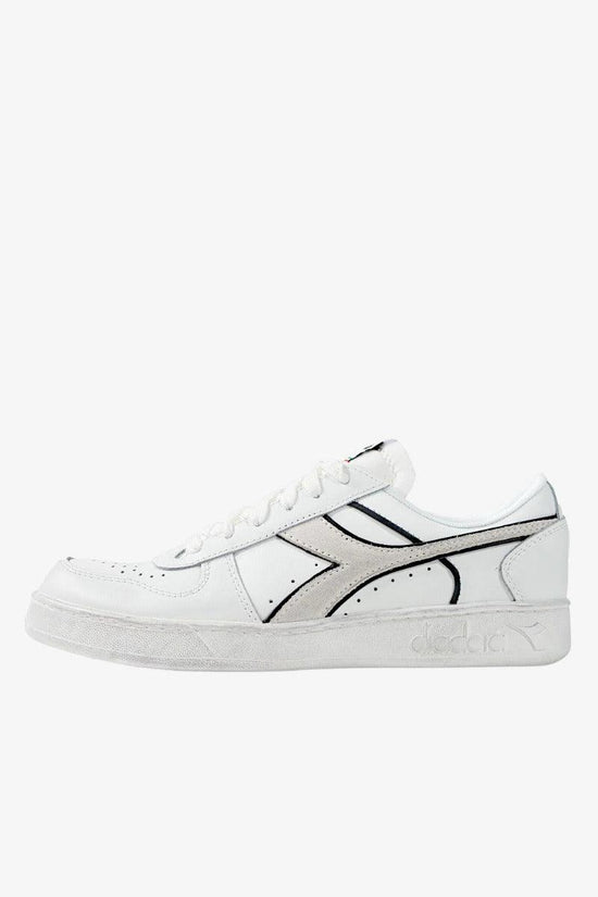 Scarpe Uomo Magic Basket Low Icona Leather-diadora-Bianco-Uomo-501.178568 20006-